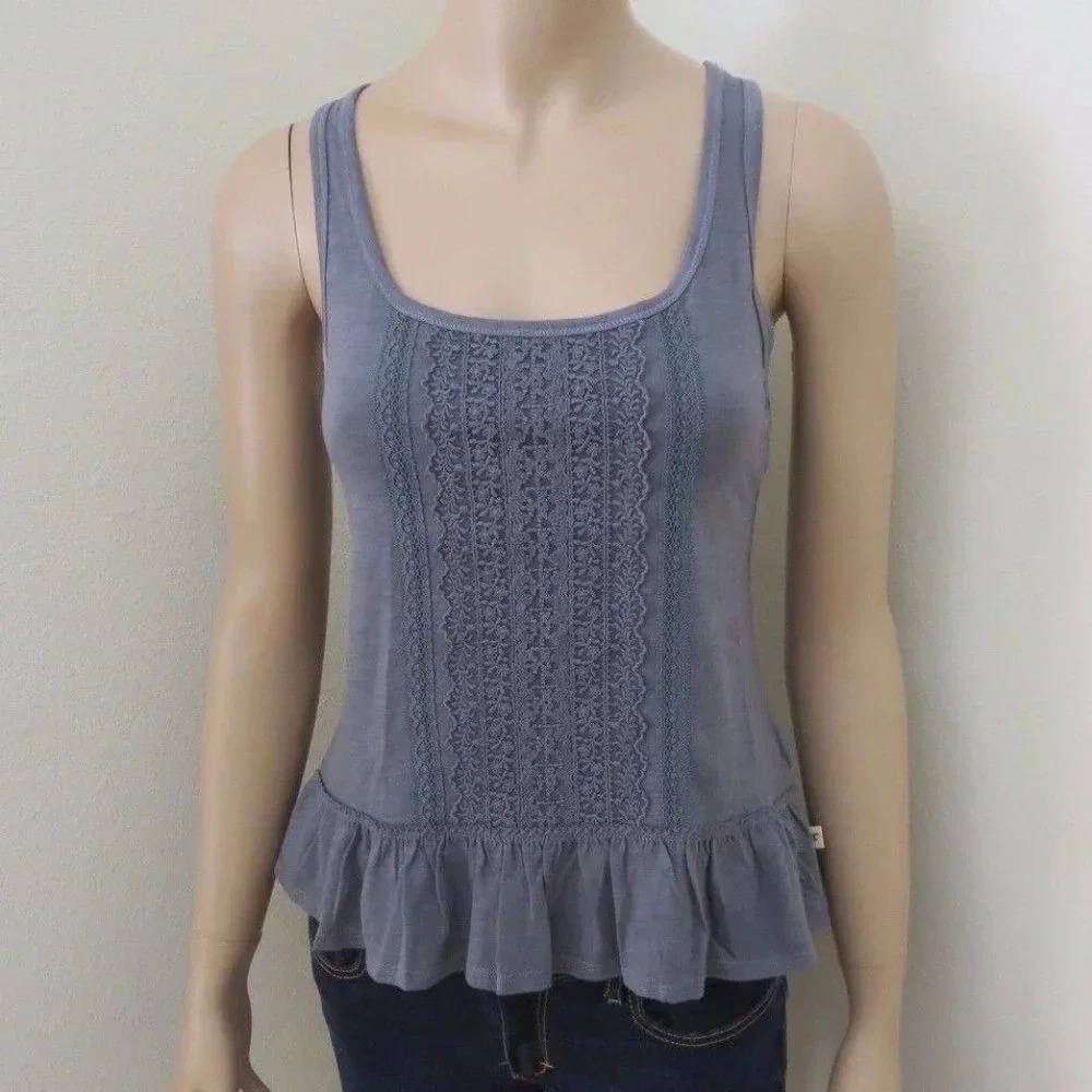 NWT Hollister Lace Tank Top Shirt Size S M